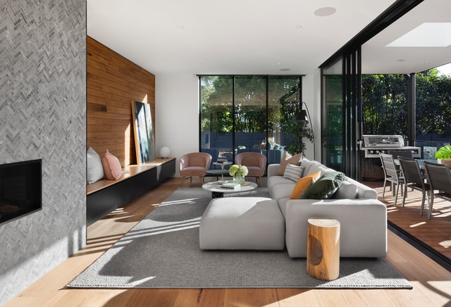 Renovated living room