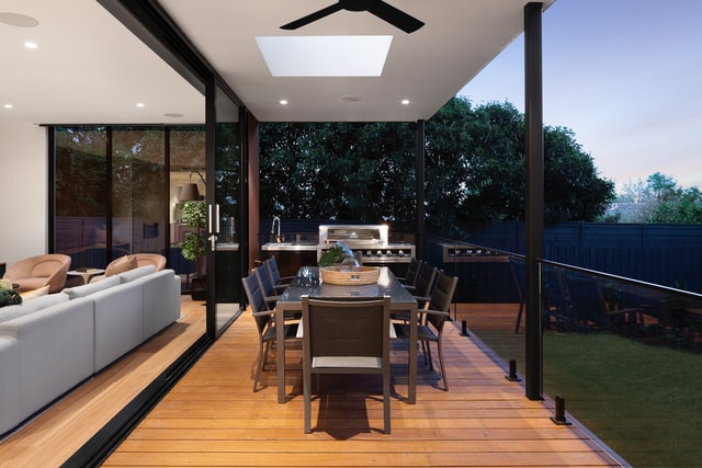 Modern balcony